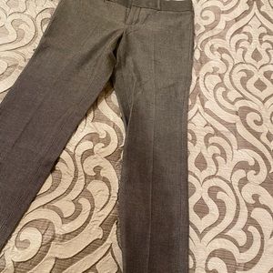 Black and white pattern slacks